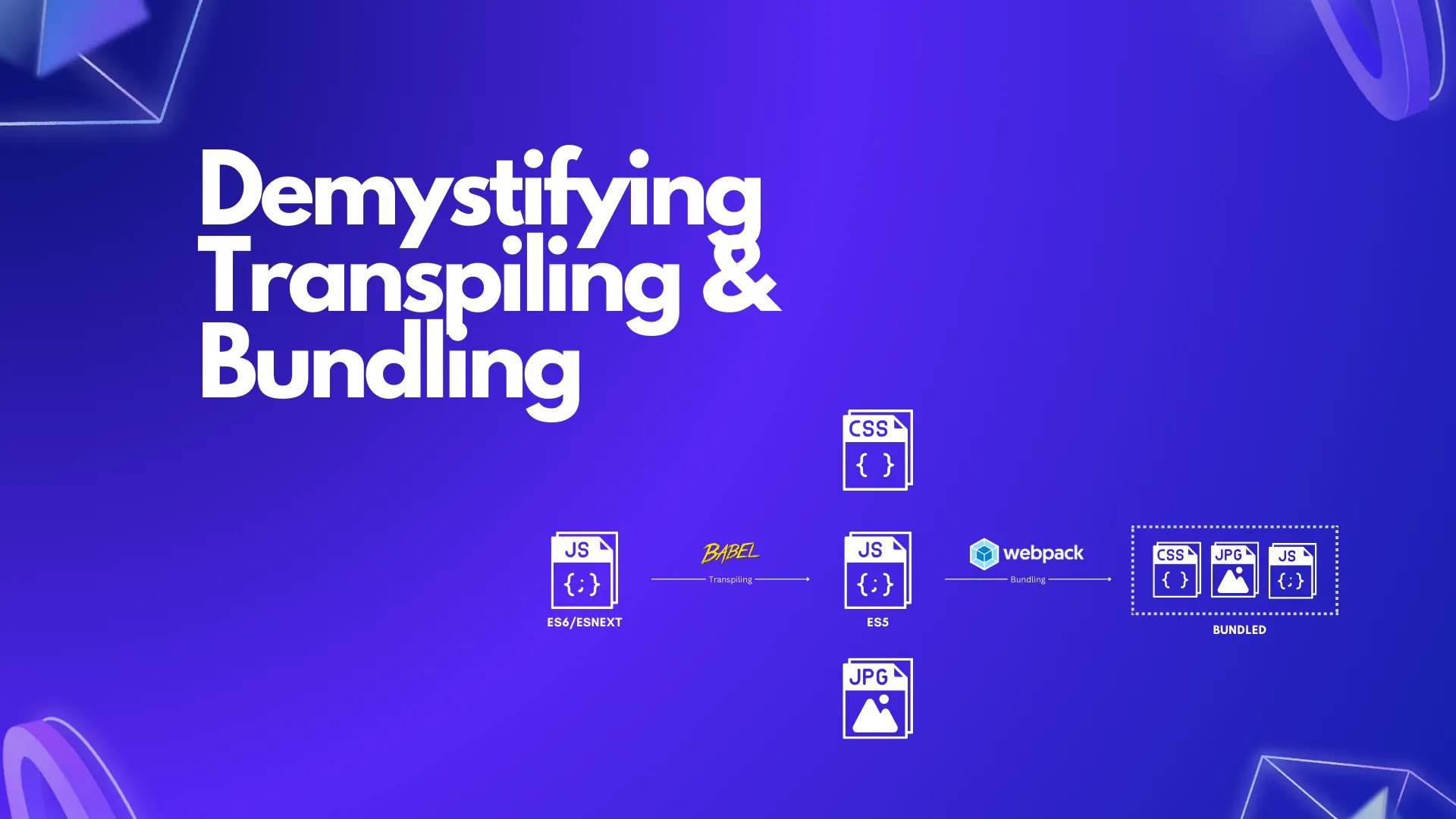 Demystifying Transpiling and Bundling